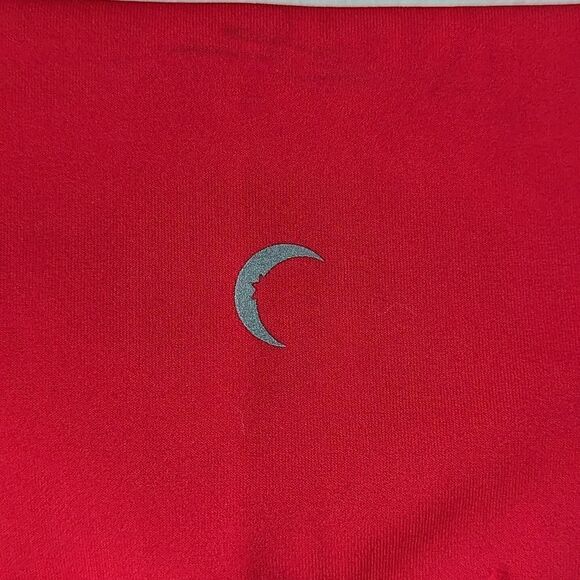 Zyia Red Royalty Strip‎ Light n Tight 7/8 Leggings Sz 4 - Picture 10 of 10